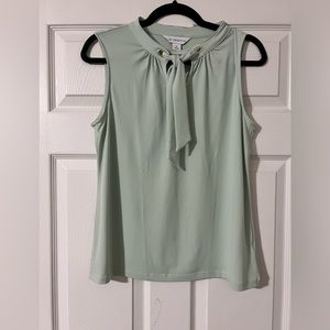 Mint Green Liz Claiborne Sleeveless Top